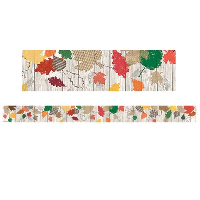 Teacher Created Resources Home Sweet Classroom Happy Fall Straight Border Trim, 35 Feet (Pack of 6)