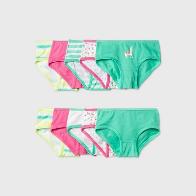 Girls' 10pk Cotton Bikini Underwear - Cat & Jack™ 4