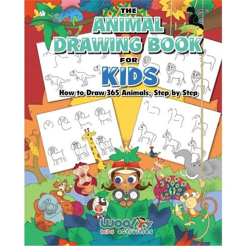 TARGET The Drawing Book for Kids - (Woo! Jr.) by Woo! Jr Kids