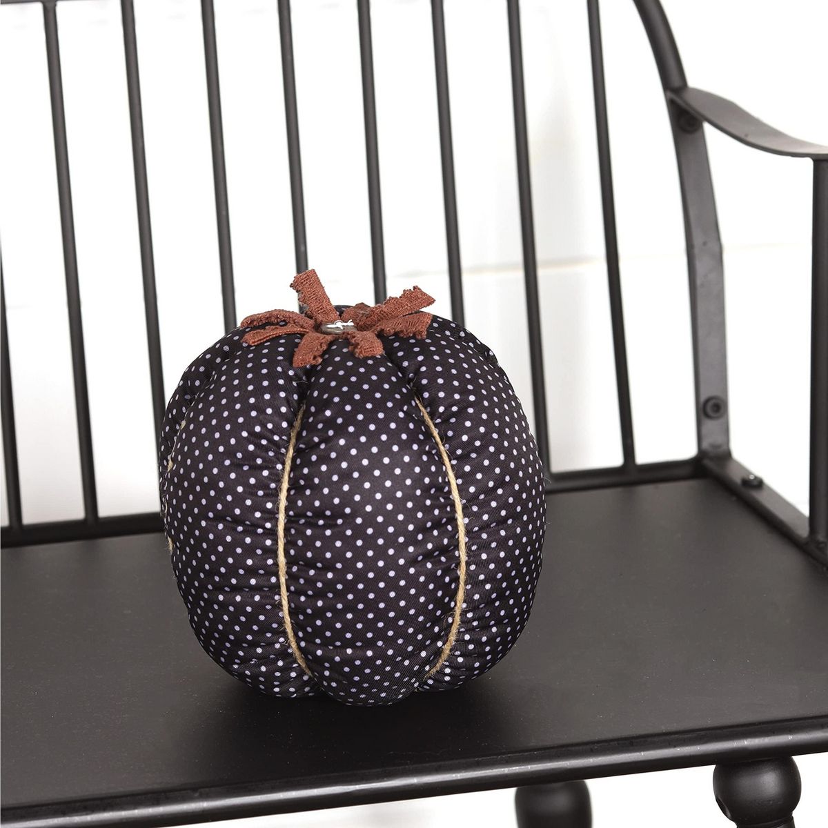 The Lakeside Collection Decorative Plush Halloween Pumpkin - - thumbnail 6