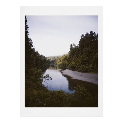 11" x 14" Garrett Lockh The Morning Fog Wall Art Print Green - society6: Matte Archival Quality, Landscape Photography