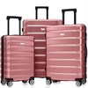 BEAFUP Hardshell Luggage Set 3 Piece, Durable ABS+PC Travel Suitcase with Spinner Wheels for Men Women (20/24/28 Inch) - 2 of 4