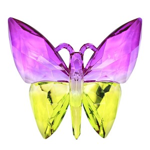 Crystal Expressions 5.0 Inch Butterfly Two Tone Ornament Tree Ornaments - 1 of 3