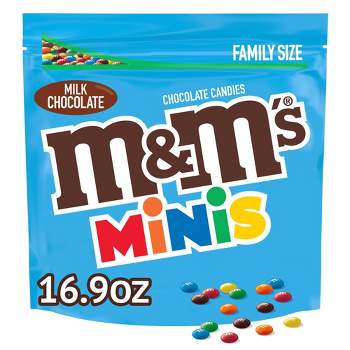 M&M's Milk Chocolate Minis Family SUP Candy - 16.9oz