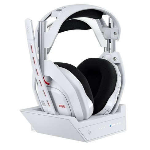 Logitech G Astro A50 Lightspeed Wireless Gaming Headset + Base Station (gen  5) For Ps5 - White : Target