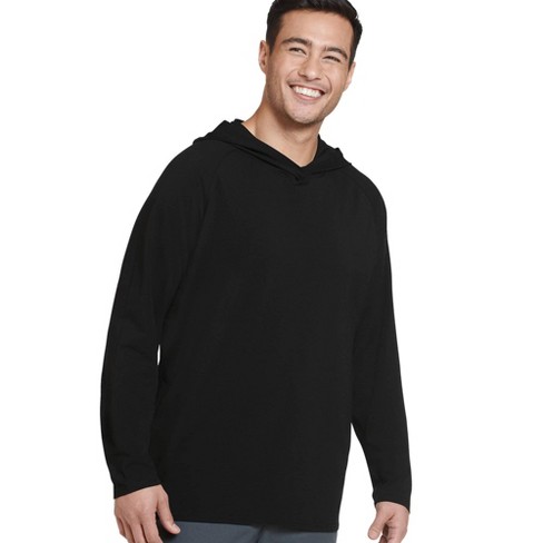 Jockey Men's Cotton Modal Blend Signature Hooded Long Sleeve T- L