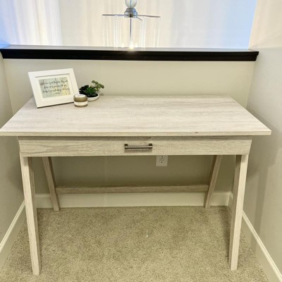 Paulo Wood Writing Desk With Drawer Threshold Target