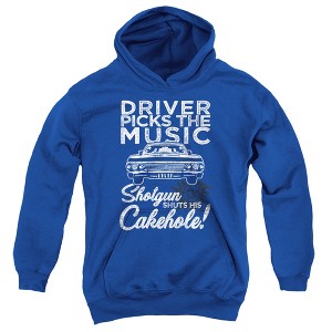 Boys’ Supernatural Driver Picks Music Hooded Sweatshirt - 1 of 4