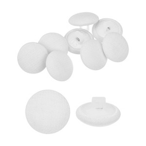 Unique Bargains Bridal Wedding Dress Suit DIY Satin Shiny Sewing Buttons 10 Pcs - 1 of 4