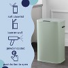 happimess Tammi Kitchen 14.5-Gallon Slim Metal Push Button Trash Can - 3 of 4