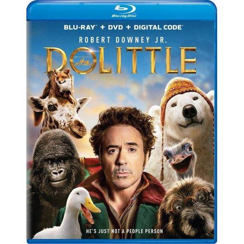 Dolittle (Blu-ray + DVD + Digital)