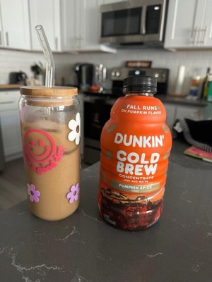 Pumpkin Spice Cold Brew Concentrate: A Dunkin' Delight!