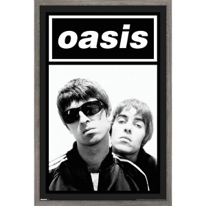 Trends International Oasis - Black and White Framed Wall Poster Prints - 1 of 4