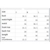 Women's Double-Sided Brushed Yoga Pants High-Waist Peach Butt Lifting Sports Shorts Fitness Three-Quarter Pants - 4 of 4