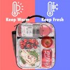 OPUX Insulated Lunch Box, Soft School Cooler Bag Kids Boys Girls, Leakproof Reusable Compact Small Pail Tote Men Women Adult Work - 2 of 4