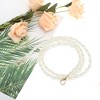 Unique Bargains 1 Pc Faux Pearl Handbag Strap White - 4 of 4