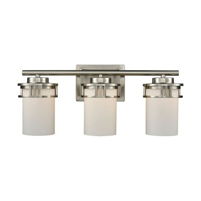 Elk Home Ravendale 3 - Light Vanity in  Brushed Nickel
