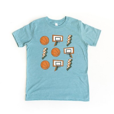 The Juniper Shop Basketball Collage Boys Short Sleeve Tee