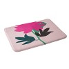 Deny Designs Garima Dhawan Peony Memory Foam Bath Mat Pink - 2 of 4