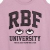 Women's - Instant Message - RBF University Graphic Racerback Tank - 2 of 4