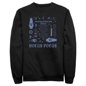 Men's Hocus Pocus Transformation Spell Sweatshirt - 1 of 4