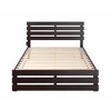 Queen Oxford Bed with Footboard Espresso - AFI: Solid Hardwood, No Box Spring Required - 3 of 4
