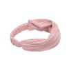 Unique Bargains Women's Wide Solid Texture Headband 1 Pc - 3 of 4