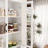 FUFU&GAGA Large Combo Storage Cabinet Glass Door Display Cabinet Combined Cabinet Organiser - 4 of 4