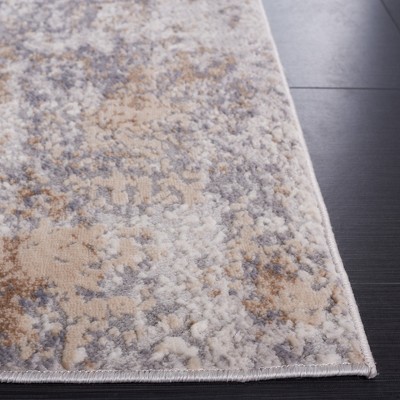 Eternal Gray and Beige Wool Blend 8' x 10' Area Rug