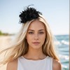 Unique Bargains Women's Flower Feathers Headband 1 Pc - 2 of 4