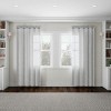Lavish Home 66-120-Inch Curtain Rod Decorative End Cap Style Finials & Hardware - For Home Decor in Bedroom, Living Room & Kitchen (Silver) - 4 of 4