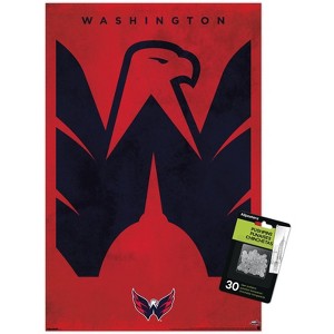 Trends International NHL Washington Capitals - Logo 25 Unframed Wall Poster Prints - 1 of 4