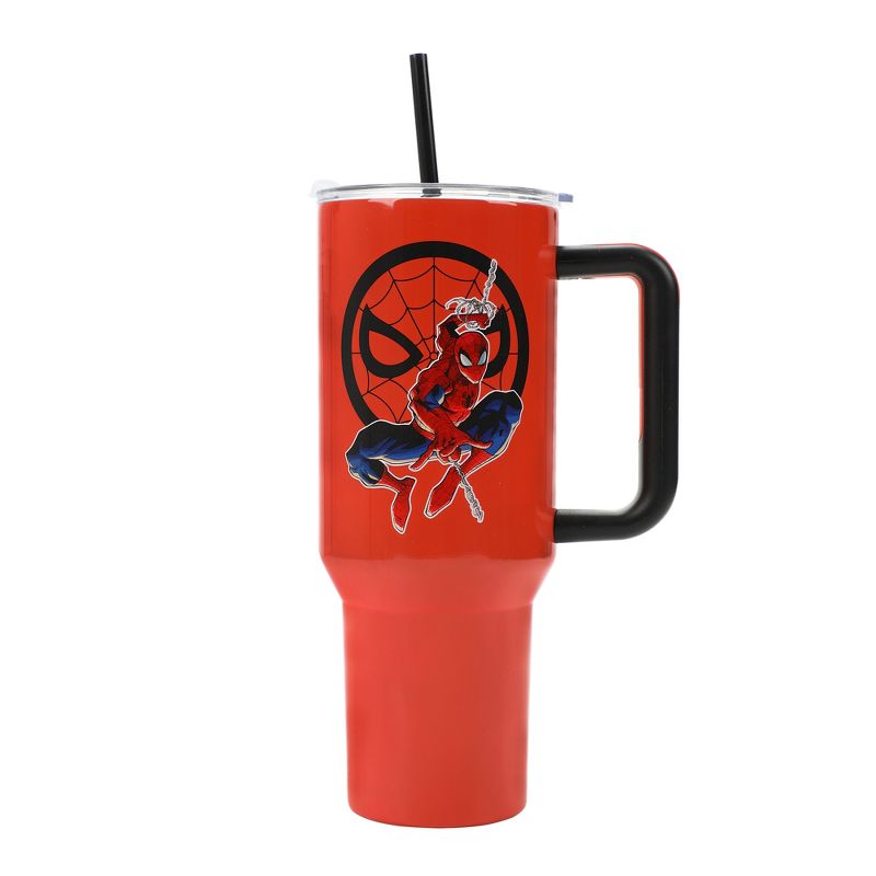 Spider-Man 40 Oz Red Stainless Steel Tumbler, 1 of 7