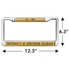Northern Colorado School Logo Full Size Standard License Plate Metal Frame - 4 of 4