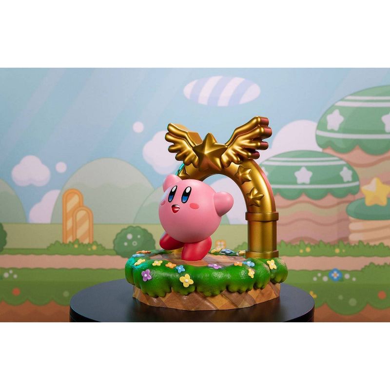 First 4 Figures: Kirby and the Goal Door 9&#34; PVC Statue, 5 of 13