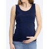 Women's Jersey Nursing Tank - Angel Maternity - 3 of 3