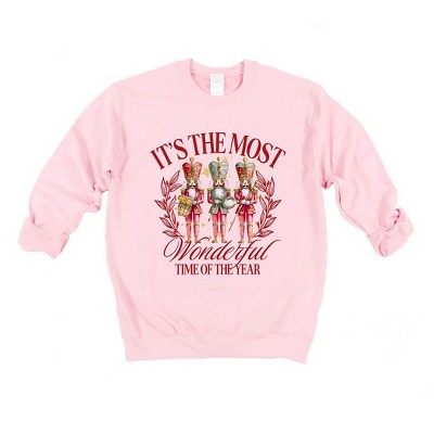 Simply Sage Market Women's Graphic Sweatshirt Nutcracker Wonderful Time