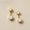 Ross-Simons 0.60 ct. t.w. Diamond Cable-Link Drop Earrings in 14kt Yellow Gold - 3 of 4