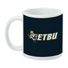 East Texas Baptist University Tigers Logo Ceramic Coffee Mug Novelty Gift Mugs for Coffee Tea and Hot Drinks 11oz White - 3 of 4