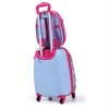 FATMOON 2 PCS Kids Luggage Set, 12" Backpack and 16" Spinner Case with 4 Universal Wheels, Suitcase for Boys Girls with Animal Patterns - 2 of 4