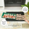 Evergreen Reindeer Puppies Sassafras Indoor Outdoor Switch Doormat 1'10"x10" Multicolored - 3 of 4