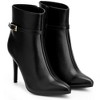 Allegra K Women's Pointed Toe Buckle Strap Stiletto Heels Ankle Boots - 2 of 3