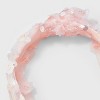 Girls' Sequin Flower and Top Knot Headband - Cat & Jack™️ - 3 of 3