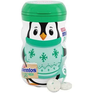 Mentos Spearmint Christmas Penguin Chewing Gum - 3.53oz - 1 of 4