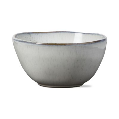 tagltd Soho Mist Reactive Glaze Stoneware Bowl 14 oz., Dishwasher Safe