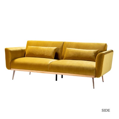 Ainoa Sofa | Karat Home - Mustard : Target