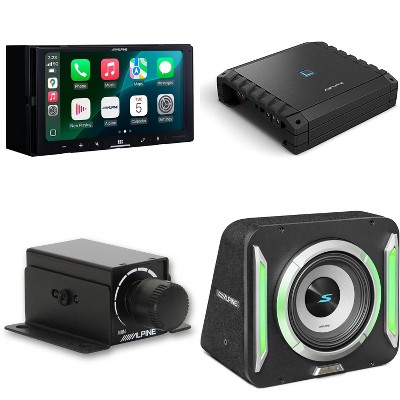 Alpine iLX-W770 Receiver & S2-SB12 PrismaLink S2-Series 12