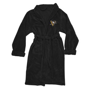 NHL Pittsburgh Penguins Silk Touch Bathrobe - 1 of 4