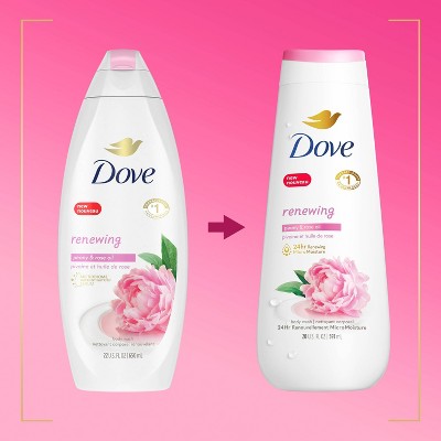 Dove Renewing Body Wash - Peony &#38; Rose Oil - 20 fl oz_6