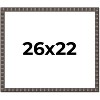 PosterPalooza | Deco Black Picture Frame - UV Acrylic, Backing Board, Hanging Hardware Included - 2 of 4